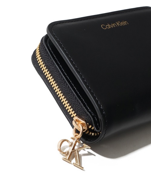 カルバンクライン 財布 二つ折り ウォレット レディース ロゴ シンプル 黒 Calvin Klein（カルバン・クライン） 二つ折り 二つ折り財布 財布