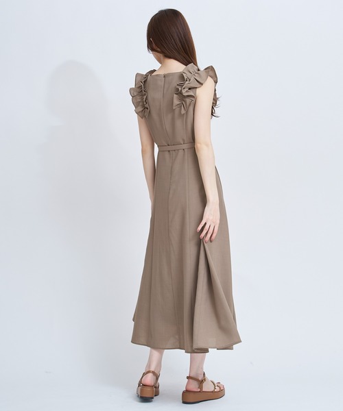 NOELA（ノエラ） ワンピース 肩フリルワンピース : ZOZOTOWN Yahoo!店