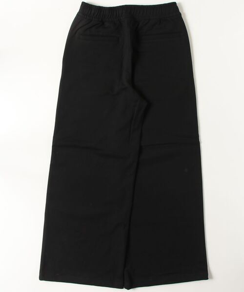 スウェットパンツ ジャージ SWEAT WIDE PANTS WITH LEATHER PATCH メンズの画像