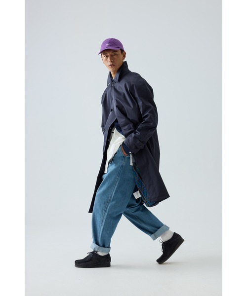 ステンカラーコート コート 3レイヤーコットンツイルバルマカーンコート / 3Layer Cotton Twill Balmacaan Coatの画像