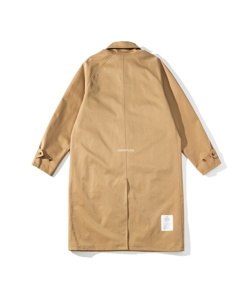 ステンカラーコート コート 3レイヤーコットンツイルバルマカーンコート / 3Layer Cotton Twill Balmacaan Coatの画像