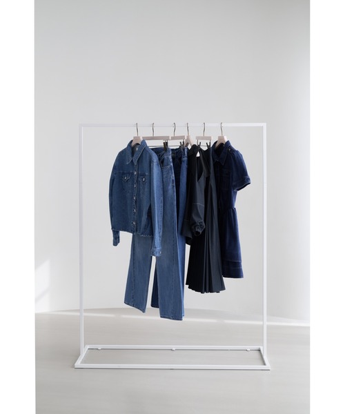 Her lip to デニムジャケット gジャン Peplum Back Denim Jacket