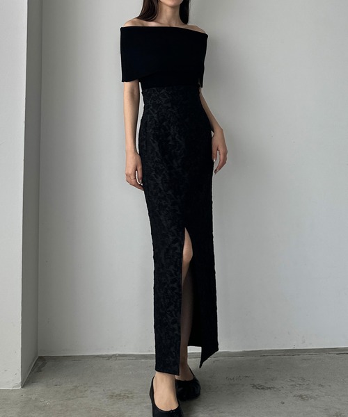 「Louere」 スカート X-LARGE ブラック レディース_画像4