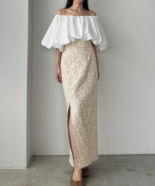 「Louere」 スカート X-LARGE ブラック レディース_画像8