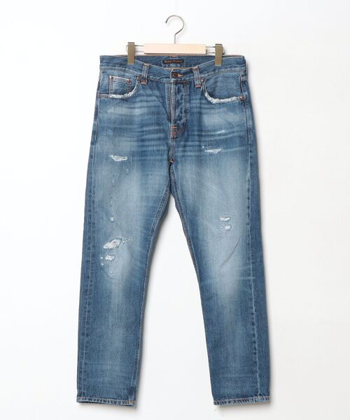 Nudie Jeans ダークブルーデニムパンツ Nudie Jeans（ヌーディージーンズ） デニムパンツ - ブルー メンズ