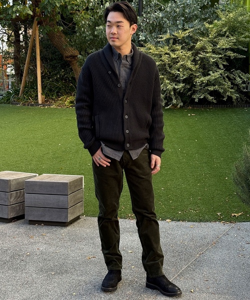 BANANA REPUBLIC ショールカラーカーディガン（メンズファッション