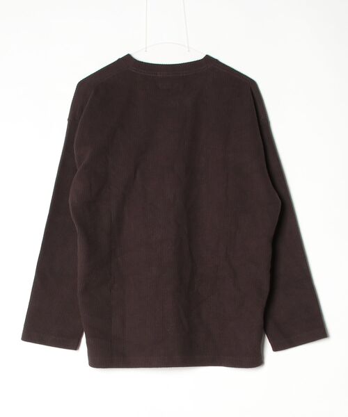 「JOURNAL STANDARD J.S HOMESTEAD」 長袖Tシャツ MEDIUM ブラウン メンズ_画像2