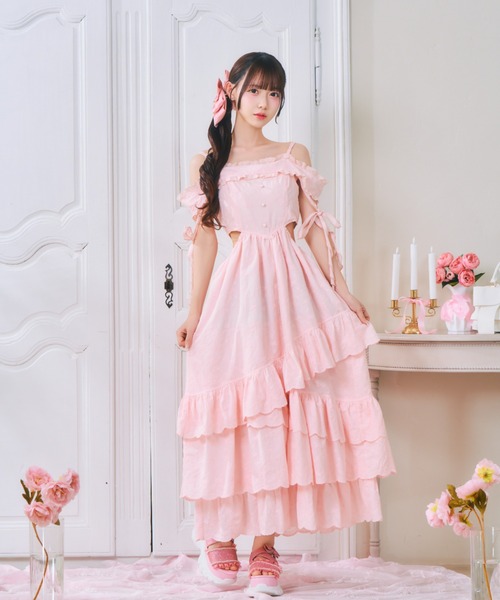 ReAmour ワンピース オフショルコットンワンピ : ZOZOTOWN Yahoo!店