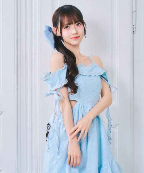 ReAmour ワンピース オフショルコットンワンピ : ZOZOTOWN Yahoo!店