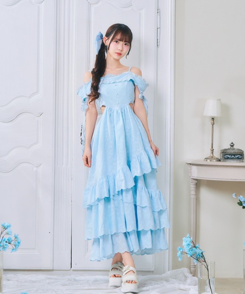 ReAmour ワンピース オフショルコットンワンピ : ZOZOTOWN Yahoo!店
