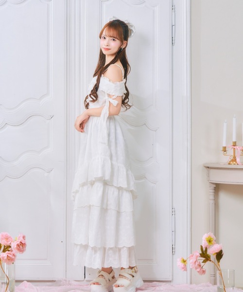 ReAmour ワンピース オフショルコットンワンピ : ZOZOTOWN Yahoo!店