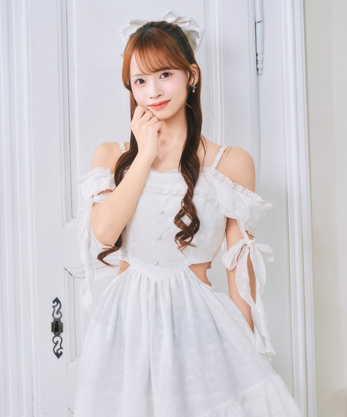 ReAmour ワンピース オフショルコットンワンピ : ZOZOTOWN Yahoo!店