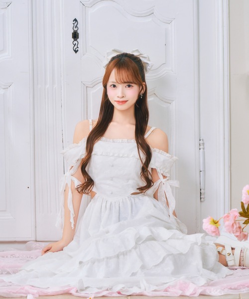ReAmour ワンピース オフショルコットンワンピ : ZOZOTOWN Yahoo!店