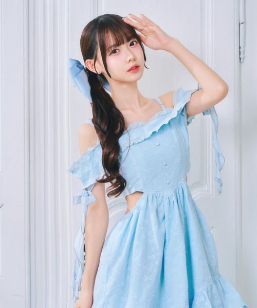 ReAmour ワンピース オフショルコットンワンピ : ZOZOTOWN Yahoo!店
