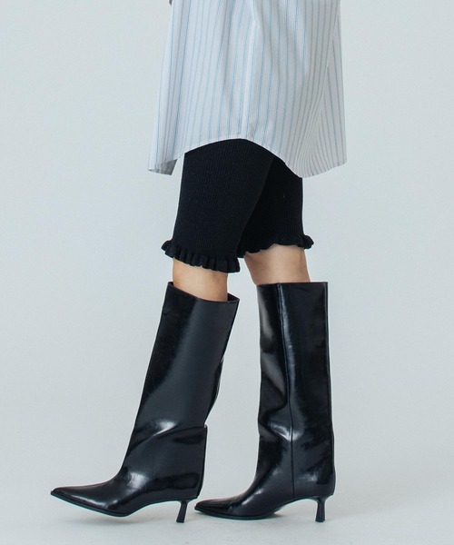 「ROSE BUD」 パンツ ONE SIZE ブラック レディース_画像3