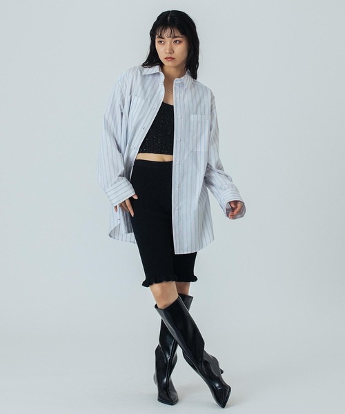 「ROSE BUD」 パンツ ONE SIZE ブラック レディース_画像7
