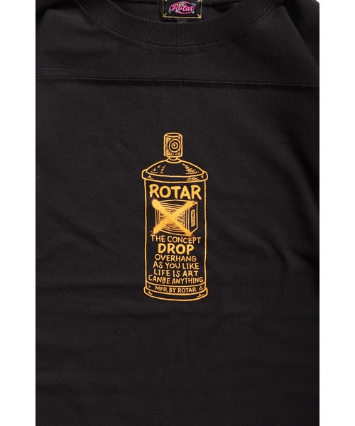 「ROTAR」 7分袖Tシャツ MEDIUM ブルー系その他 メンズ_画像6