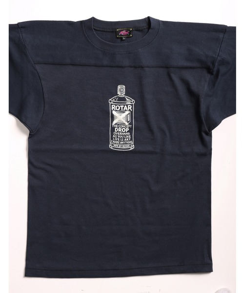 「ROTAR」 7分袖Tシャツ MEDIUM ブルー系その他 メンズ_画像8