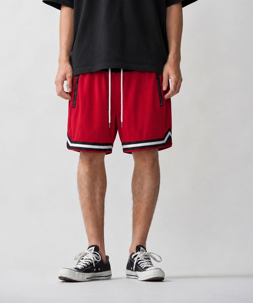 CALIFORNIA OUTFITTERS パンツ 5D2-SZ メッシュバスケ パンツ メンズ