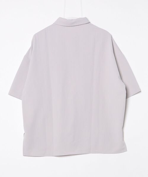 「Loose/ルース」 半袖シャツ X-SMALL グレー メンズ_画像2