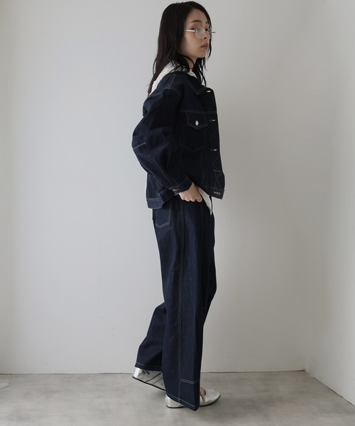 ◇DRESS HIPPY◇ デニムジャケット&デニムパンツ セットアップ 楽天