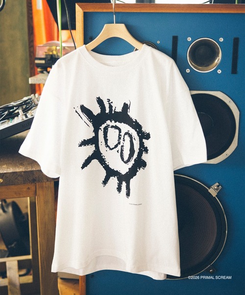 bonjour records（ボンジュールレコード） tシャツ Primal Scream