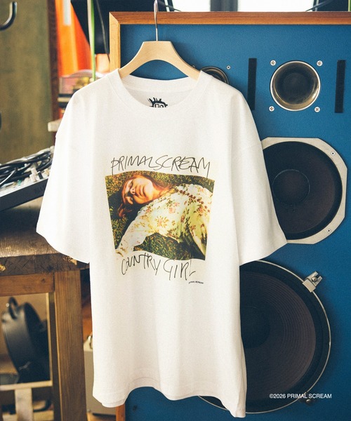 bonjour records（ボンジュールレコード） tシャツ Primal Scream