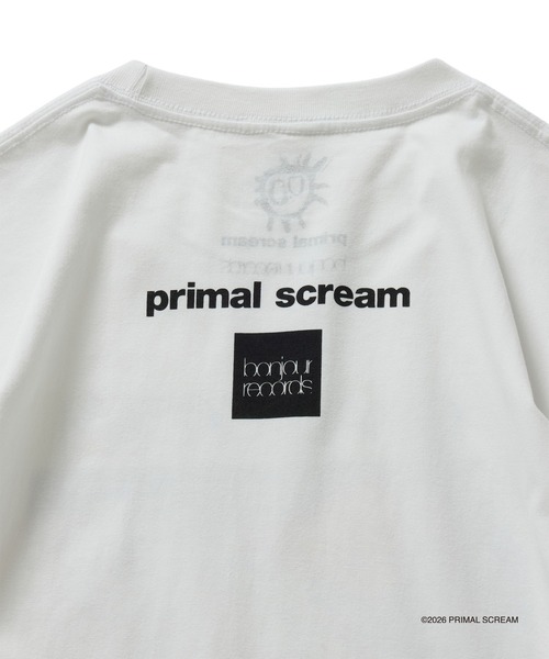 bonjour records（ボンジュールレコード） tシャツ Primal Scream