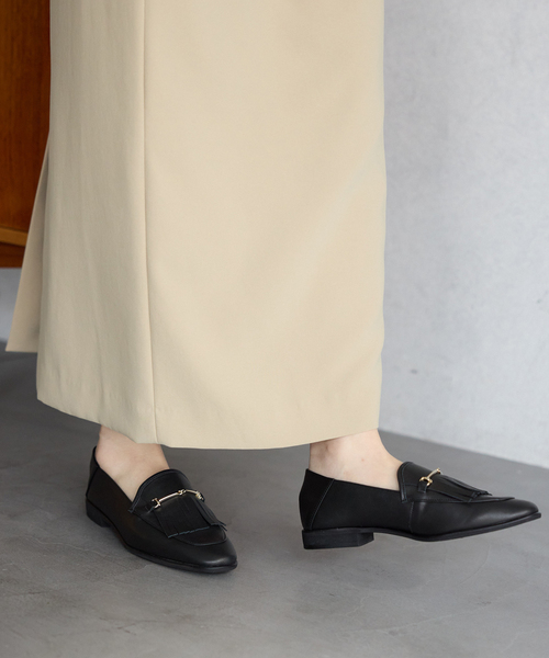 「LE TALON」 シューズ 24cm アイボリー レディース_画像8