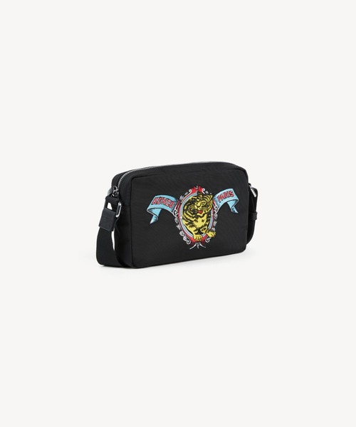新品未使用　KENZO ケンゾー メッセンジャー ショルダーバッグ ブラック KENZO（ケンゾー） ショルダーバッグ KENZOJUMPINGTIGERCROSSBODYBAG