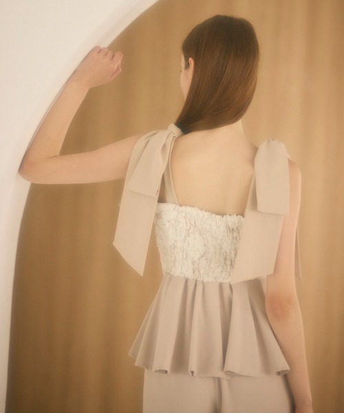  PARTY オールインワン ROYAL PARTY（ロイヤルパーティー） オールインワン 3Dフラワー