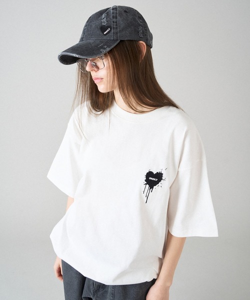 「ONCILY」 半袖Tシャツ SMALL ブラック系その他 メンズ_画像4