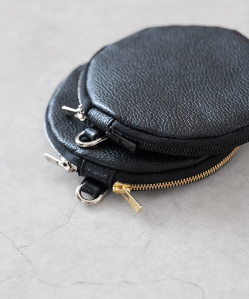 SENTI（センティ） ポーチ センティ / BOTH SIDE ZIP CIRCLE POUCH 両
