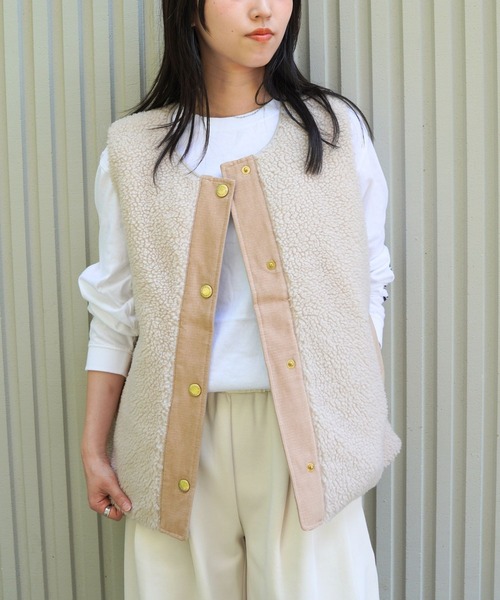 Barbour（バブアー） コート アウター Dulsie ボア ライナー ベスト