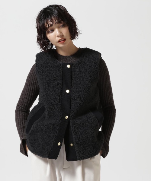 Barbour（バブアー） コート アウター Dulsie ボア ライナー ベスト