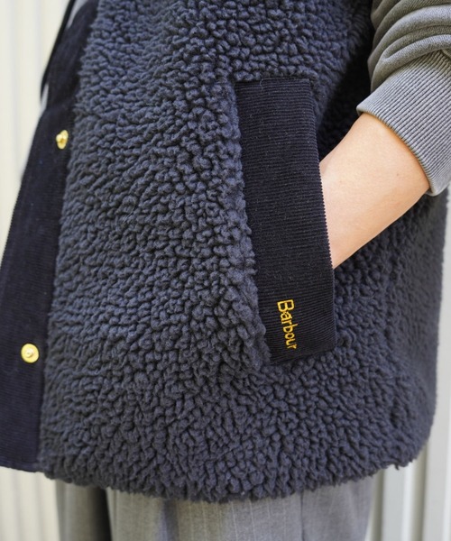 Barbour（バブアー） コート アウター Dulsie ボア ライナー ベスト