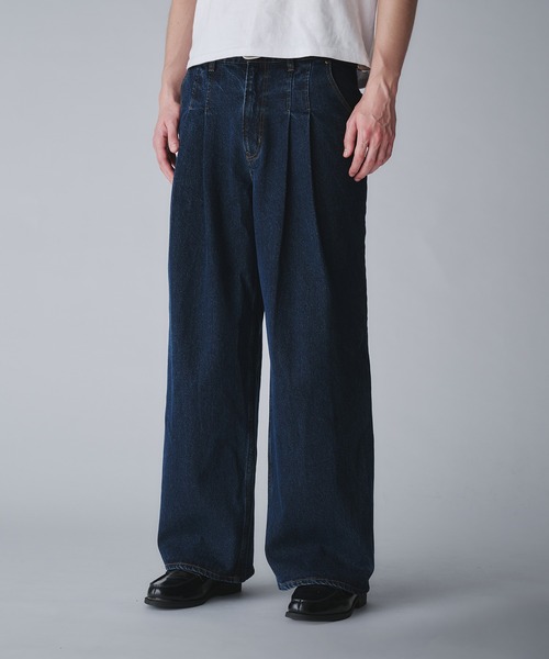 Regen Glanz デニムパンツ SMALL ブラック メンズ : ZOZOTOWN Yahoo!店