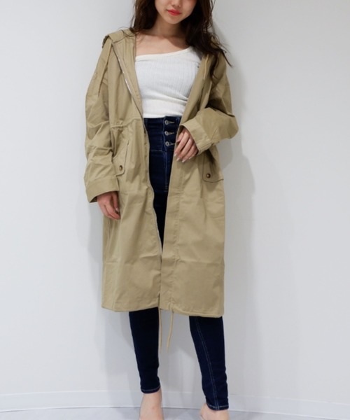 スパイラルガール コート‼️ SPIRALGIRL（スパイラルガール）の「スタンドウール コート（）」 - WEAR