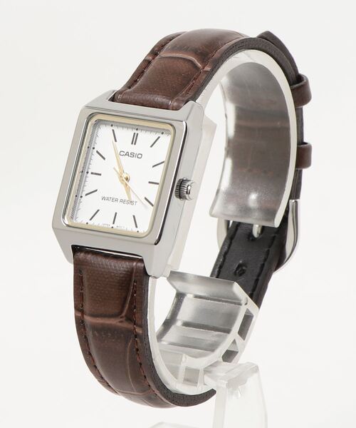 Waltham アナログ時計 レザー　スクエア SEIKO 腕時計 「別注」「SEIKO」スクエア レザー 腕時計2