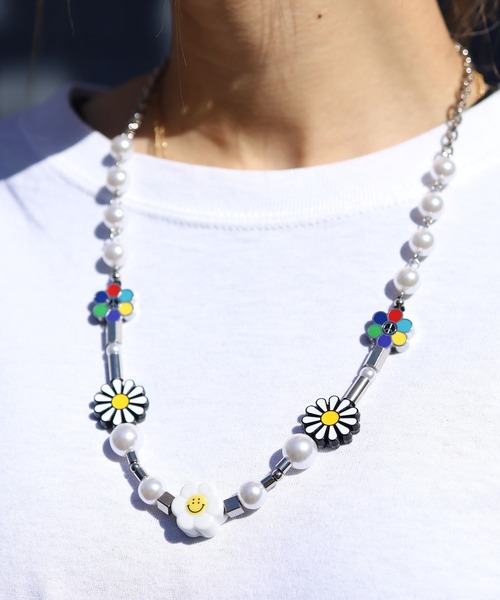 ネックレス SALUTE/サルーテ FLOWER ANARCHY NECKLACE/SALUTE 