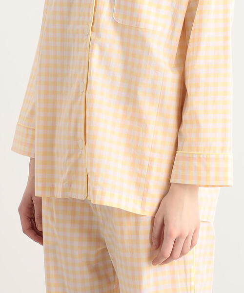 （明日まで値下げ）SLEEPY JONES チェック柄 ルームウェアセット S 2024SS【SLEEPY JONES】Corita Pajama Set | Large Red Gingham