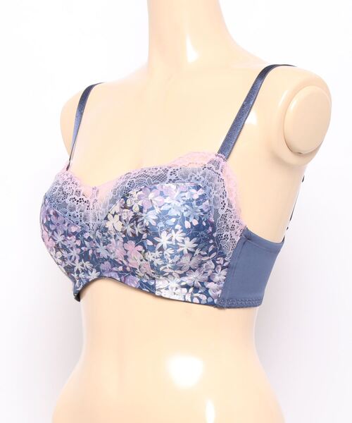 【公式完売】天使界隈 トムボーイべアファーフーディーセットアップ ライトブルー AMOSTYLE ブラジャー AMOSTYLEホープブラ ワイルドグラデーション