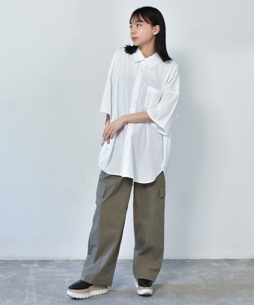 メンズ ストライプシャツ ドロップショルダー ロゴ 長袖 T03061 000000011586-29-xl.jpg?t=