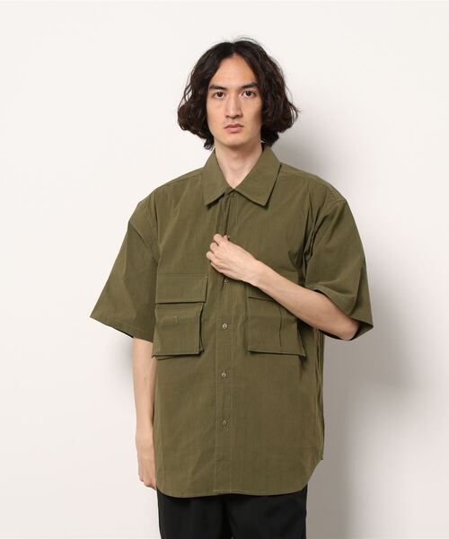 メンズ 半袖シャツ カジュアル コットン T03123 fl24ss-001-top.jpg