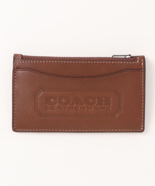 カードケース ジップ カード ケース・コーチ バッジ ジップ カード ケース コーチ