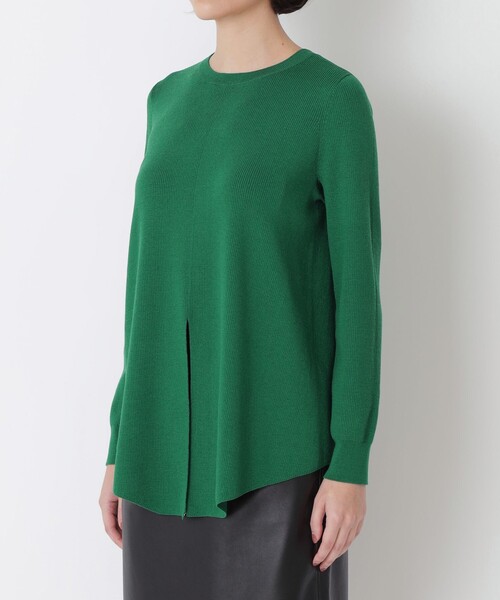 ニット 【La maglia】スナップ ニットプルオーバー La maglia スナップ