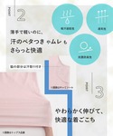 汗取りインナー インナーシャツ 肌着 「綿の贅...の詳細画像4