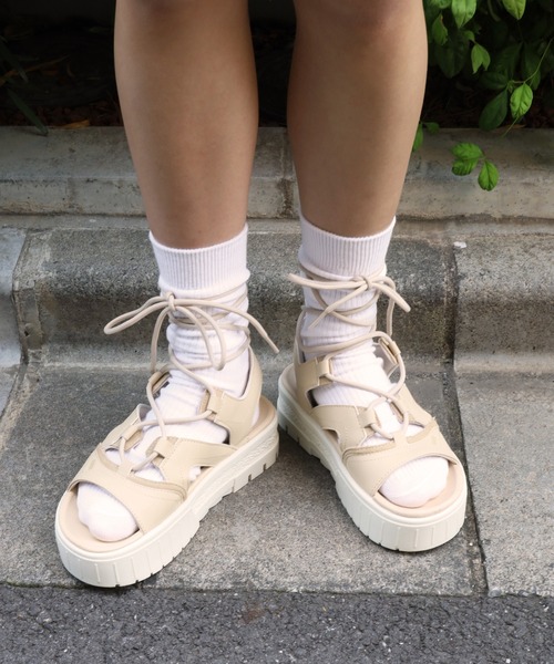 PUMA サンダル PUMA/プーマ W MAYZE SANDAL LACES スポーツ