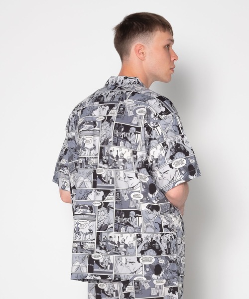 BEDWIN & THE HEARTBREAKERS シャツ S/S OPEN COLLAR ALOHA