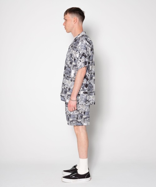 BEDWIN & THE HEARTBREAKERS シャツ S/S OPEN COLLAR ALOHA